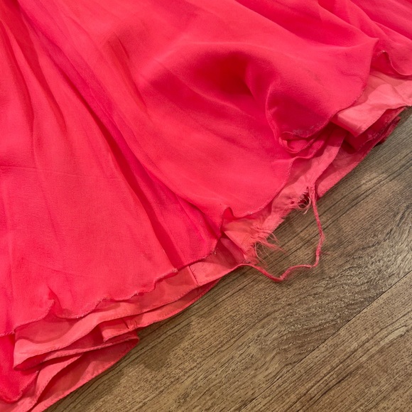 Alyce Designs Coral Beaded Pageant/Prom Gown - Picture 6 of 12